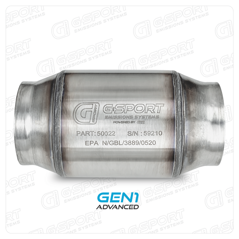 G-Sport 50022 - GEN1 EPA CAT HO 2.5" I/O