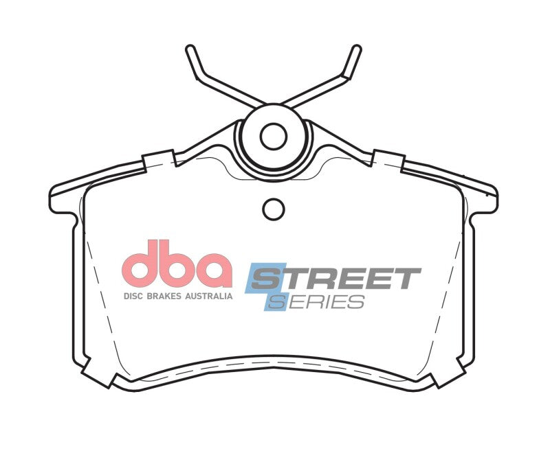 DBA 00-06 Audi TT Quattro FWD Street Series Rear Brake Pads