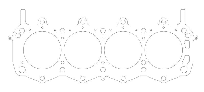 Cometic Ford SB V8 World Products Man OinWar .030in MLS Cyl Head Gasket-4.155in Bore-6 Bolt