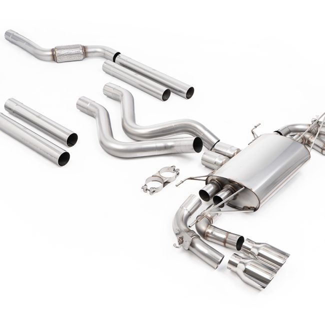 Milltek Valved Catback Exhaust System for L663 Land Rover Defender OCTA (facelift)