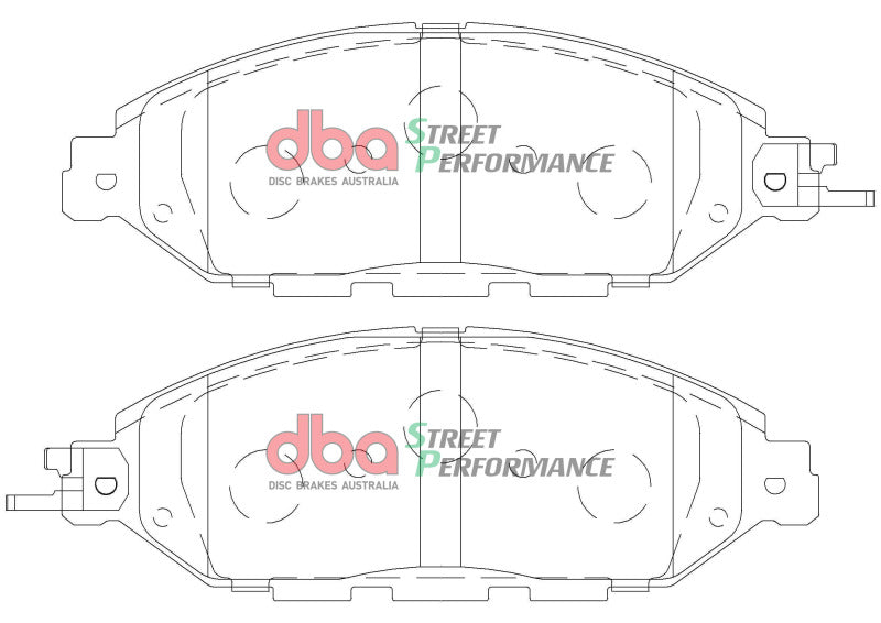 DBA 2013 Infiniti JX35 Front SP Performance Brake Pads