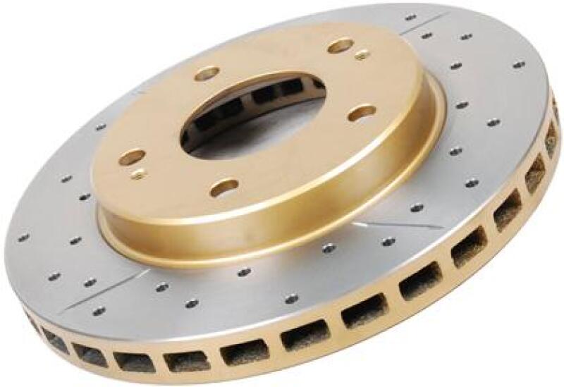 DBA 94-97 Land Rover Defender 90 Front Street Drilled & Slotted Rotor