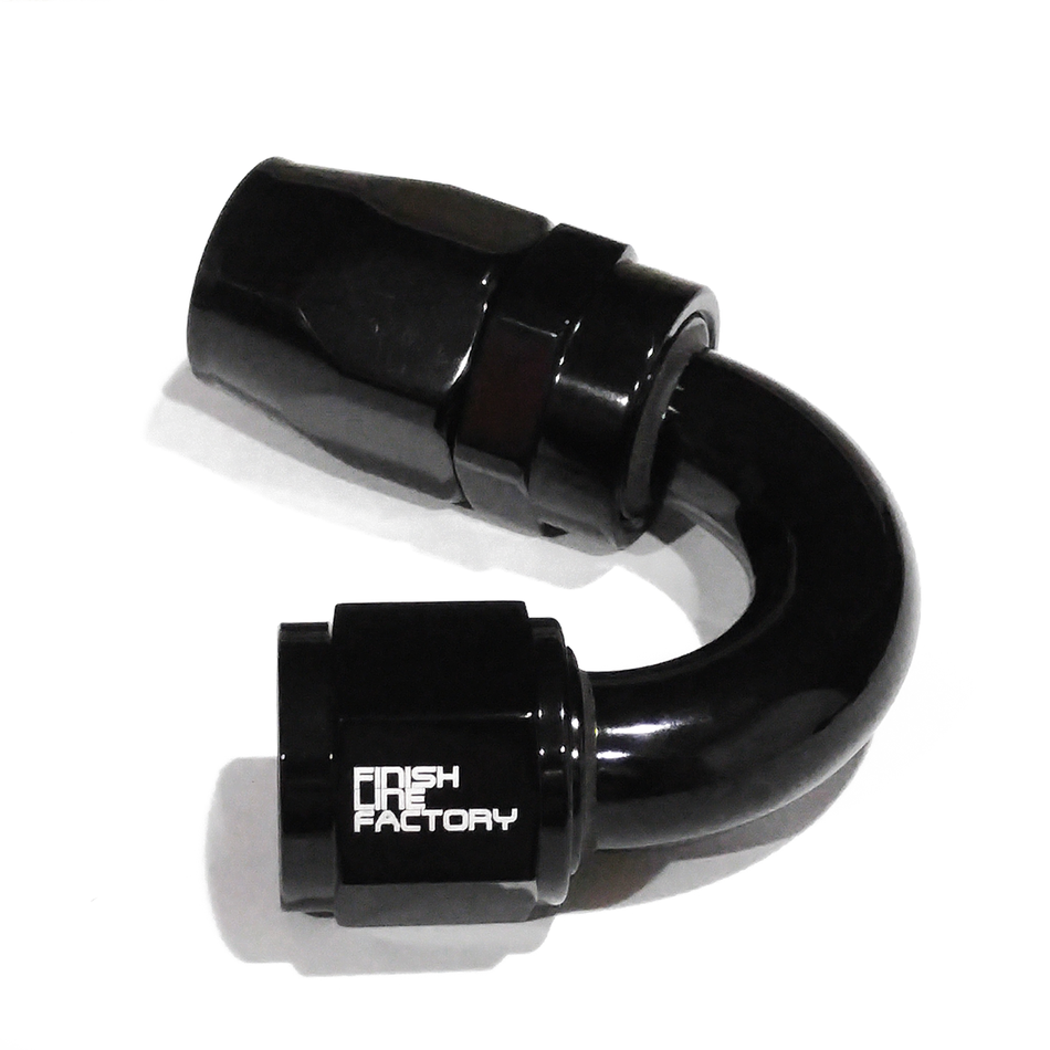 FLF Swivel Hose End (Braided Rubber) - 150 Degree