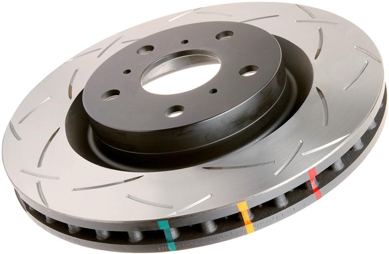 DBA 04-05 Mazda 3 2.3L / 06+ MazdaSpeed3 Rear Slotted 4000 Series Rotor