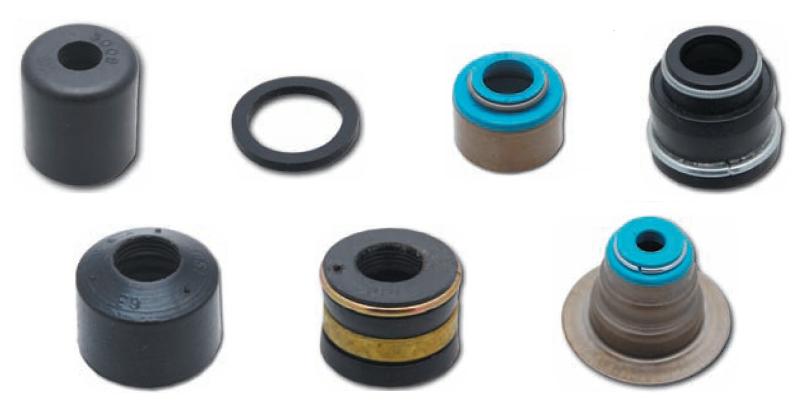 Cometic 5.5X11.6X20.2X17.2 Viton Valve Stem Seals - Metal Jacket - 16 Pack