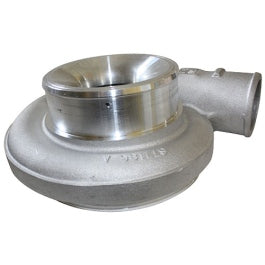BorgWarner AirWerks S256SX Compressor Cover w/ 4" Inlet Ported Shroud
