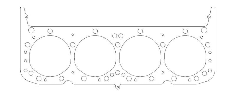 Cometic 62-69 Chevrolet V8 5.3L Small Block 4.060in Bore .032in MLS Head Gasket (w/Valve Pockets)