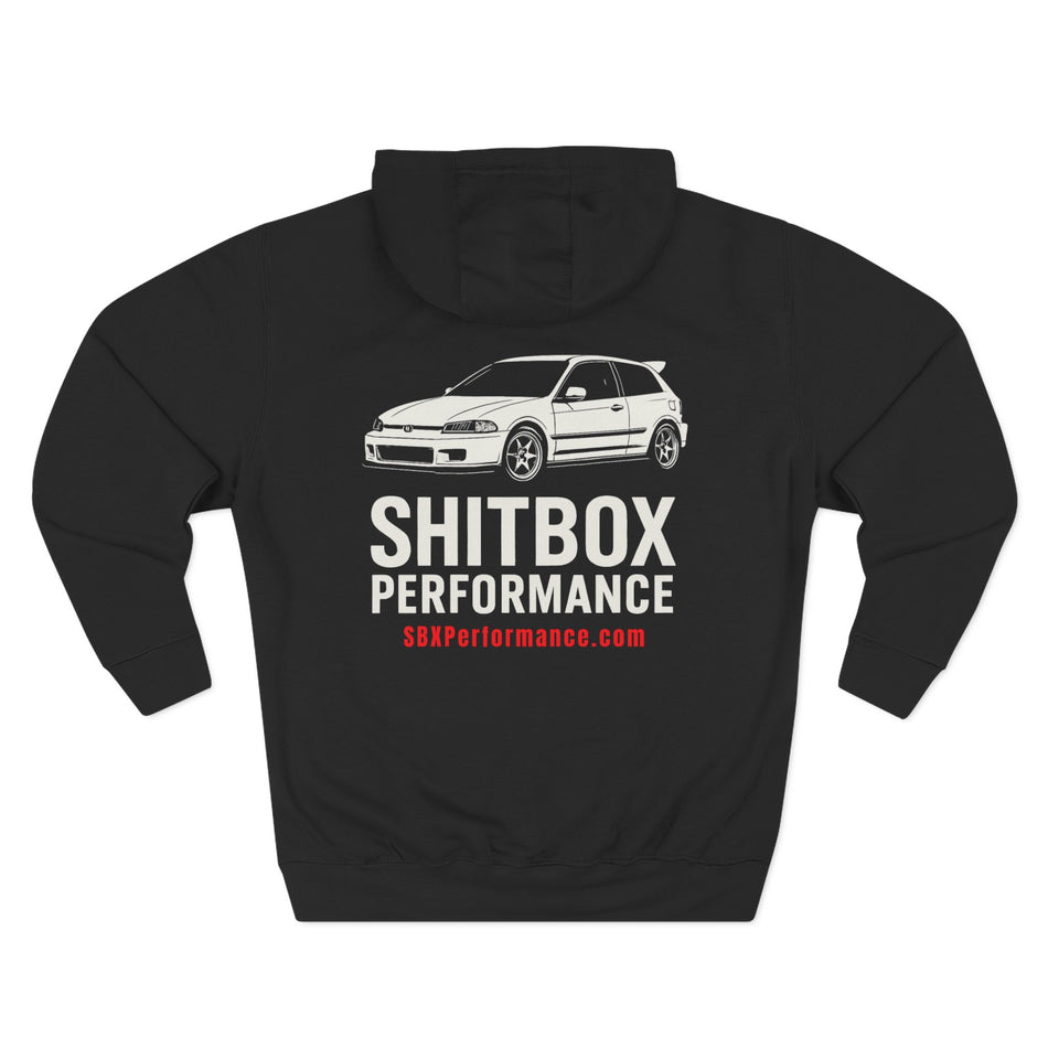 Performance 'Shitbox' Car Hoodie — SBX Performance Fleece Pullover