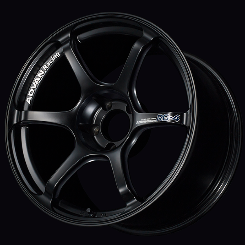 Advan RG-4 18x9.5 / +38 Offset / 5-114.3 / 73mm Bore / Semi Gloss Black