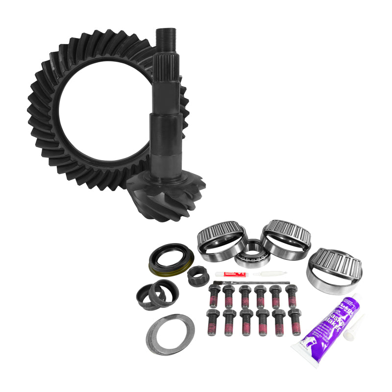 Yukon Gear 11.5in AAM 4.56 Rear Ring & Pinion Install Kit 4.375in OD Pinion Bearing