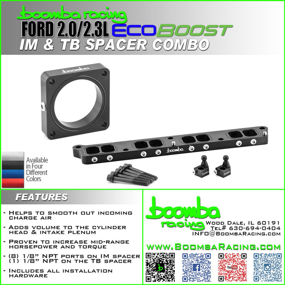 FORD 2.0L/2.3L EB INTAKE AND TB SPACER KIT