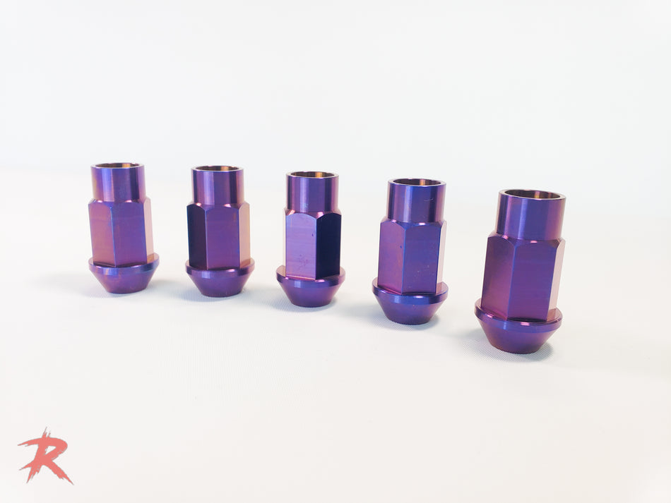 Rampage Titanium Lug Nuts - M14x1.5 Cone Seat