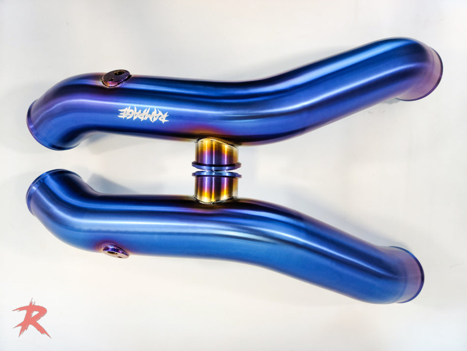 Titanium Upper Charge Piping
