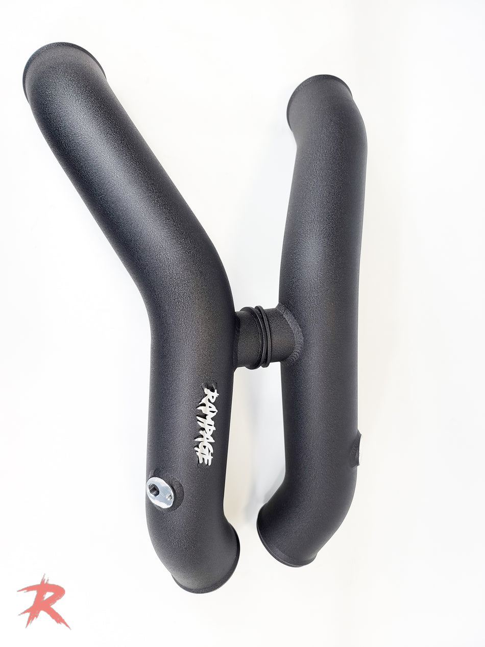 Rampage 3" Aluminum Upper Charge Piping - R35 GT-R