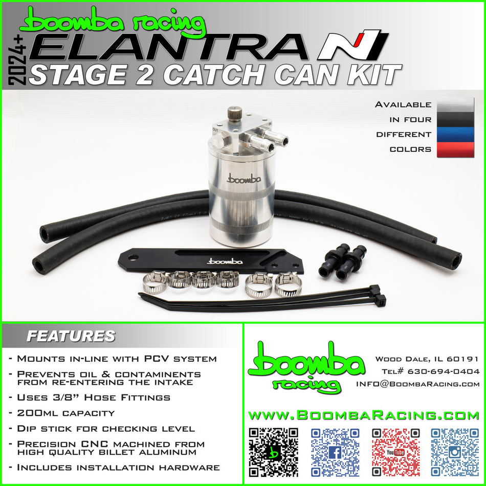 24+ Elantra N Stage 2 Catch Can Kit