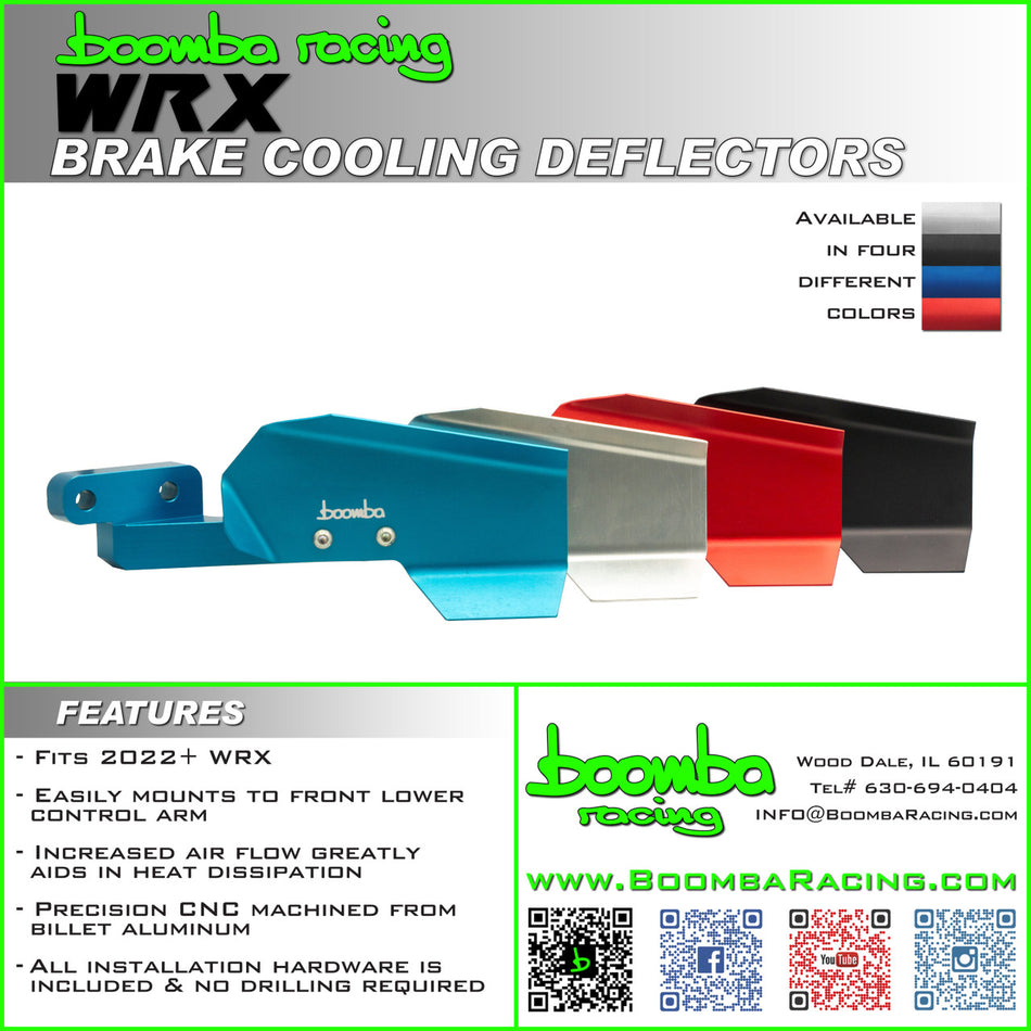 2022+ WRX BRAKE DEFLECTORS