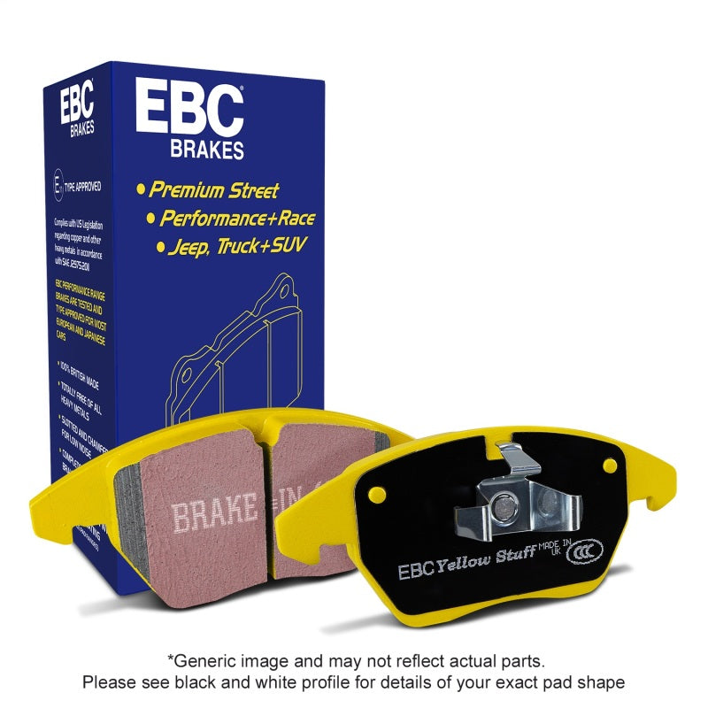 EBC 2020+ Kia Soul 1.6T Yellowstuff Front Brake Pads