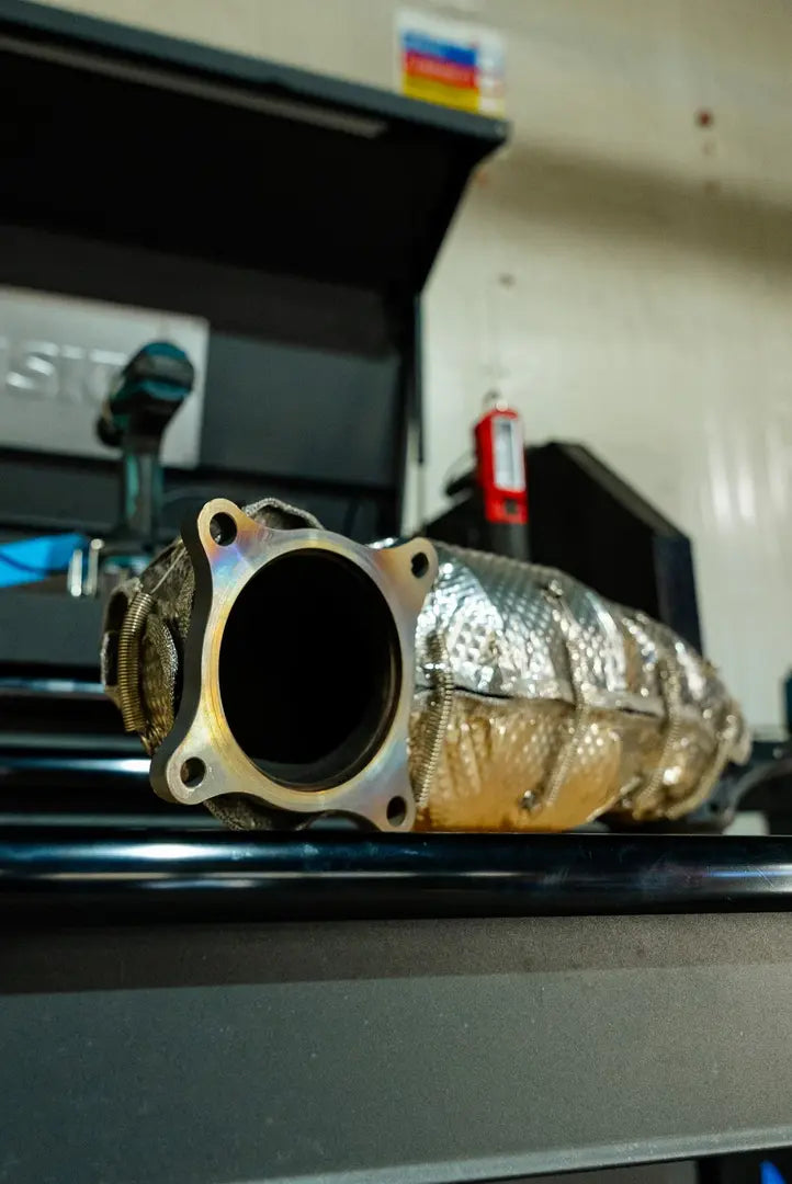 TSP x PTP Hybrid 5" Downpipe Blanket for 2017+ Honda/Acura 2.0T