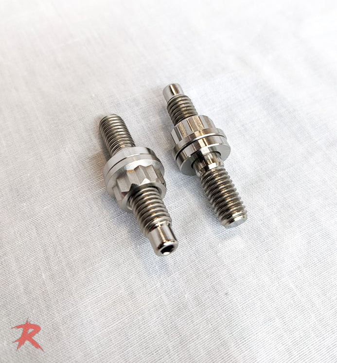 Rampage Titanium Exhaust Stud Kit - MQB