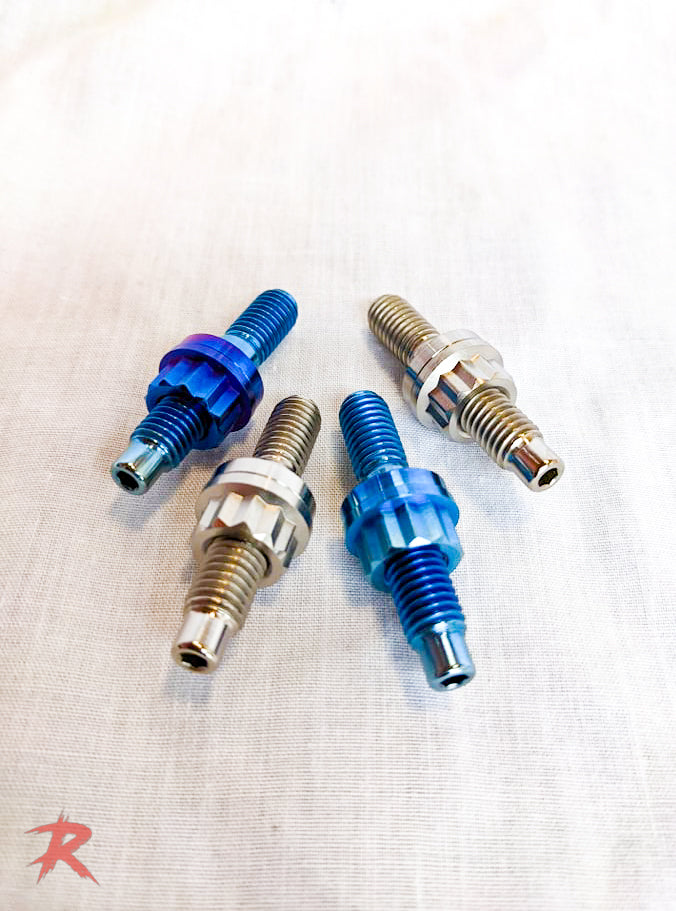 Rampage Titanium Exhaust Stud Kit - MQB