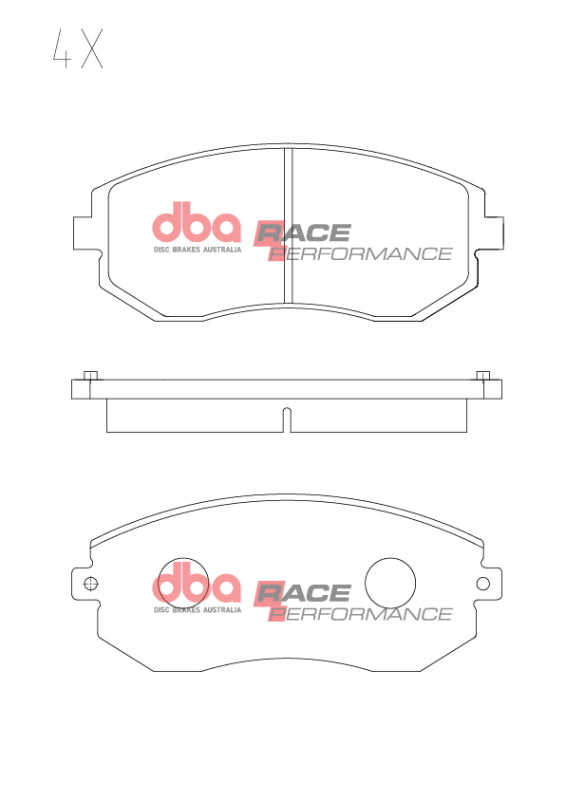 DBA 13-20 Toyota 86/Subaru BRZ (ZN6) RP Performance Front Brake Pads
