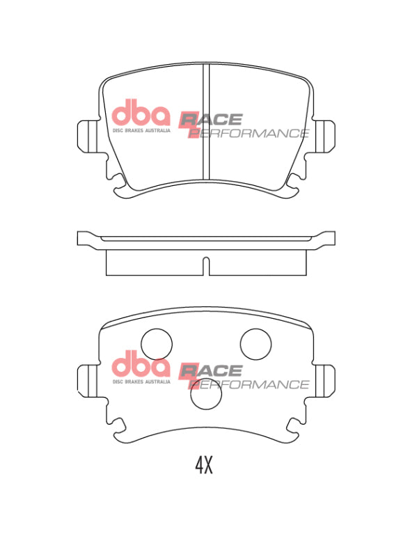 DBA 05-09 Audi A4 Rear RP Performance Brake Pads
