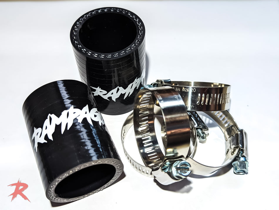 Rampage Titanium Upper Radiator Line - R35 GT-R