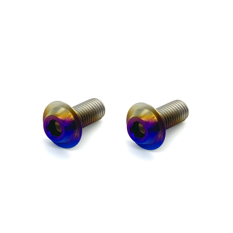 JDC Titanium Hood Bracket Bolt Kit | Mitsubishi Evo 8/9/X