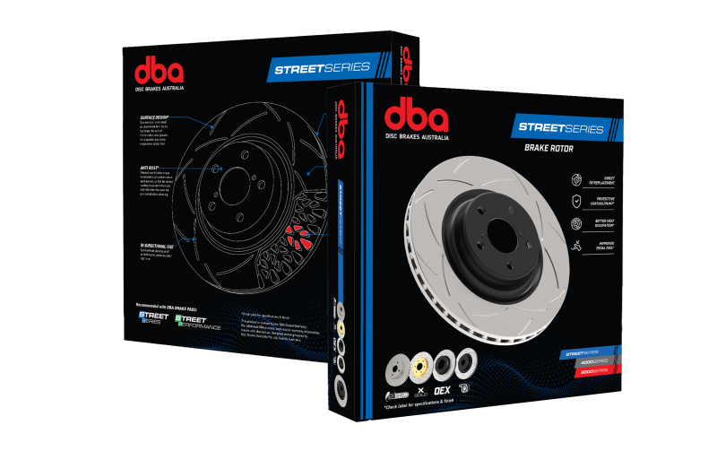 DBA 99-12 Ford F-350 Super Duty DRW (w/M14-2.0 Studs) RWD Rear Street Series Standard Rotor