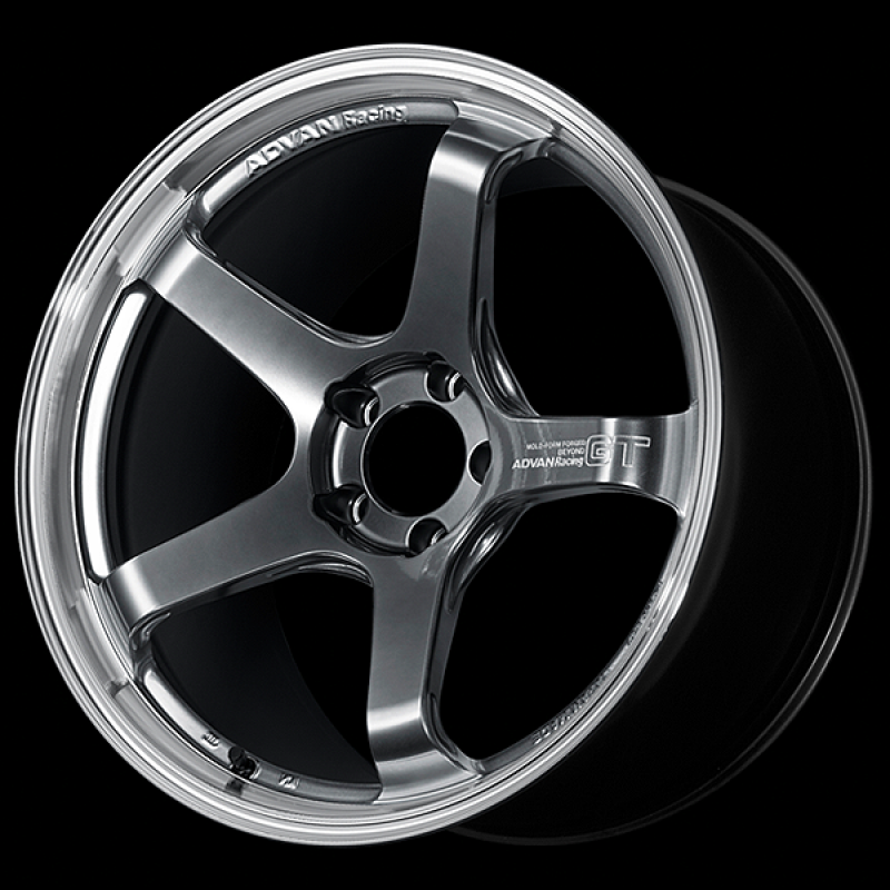 Advan GT Beyond 19X11.0 / +15 Offset / 5-114.3 BC / +15mm Bore / Machining & Hyper Platinum Black