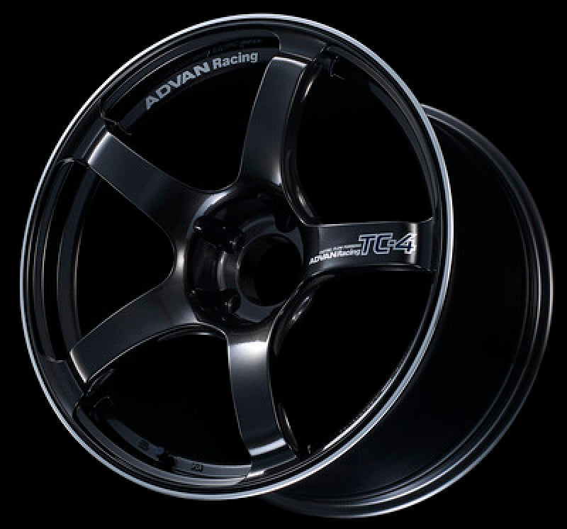 Advan TC4 17x7.5 +48 5x112 Black Gunmetallic and Ring Wheel