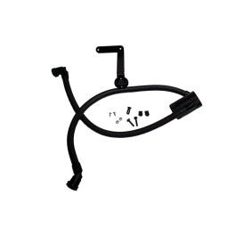 J&L 2011-2023 Ford F-150 Passenger Side Oil Separator 3.0 (Black Anodized)