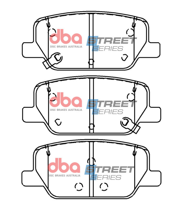 DBA 2018+ Hyundai Santa Fe (D4HA) Street Series Rear Brake Pads