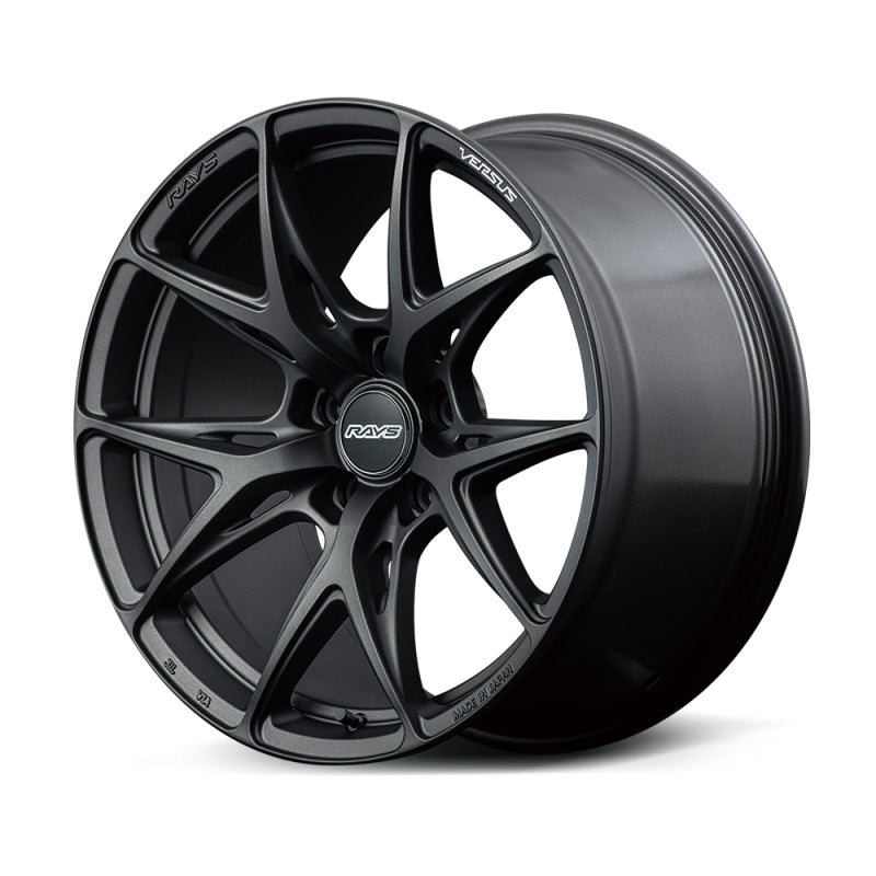 Versus VV21S 20X8.5 +45 5x112 Matte Super Dark Gunmetal