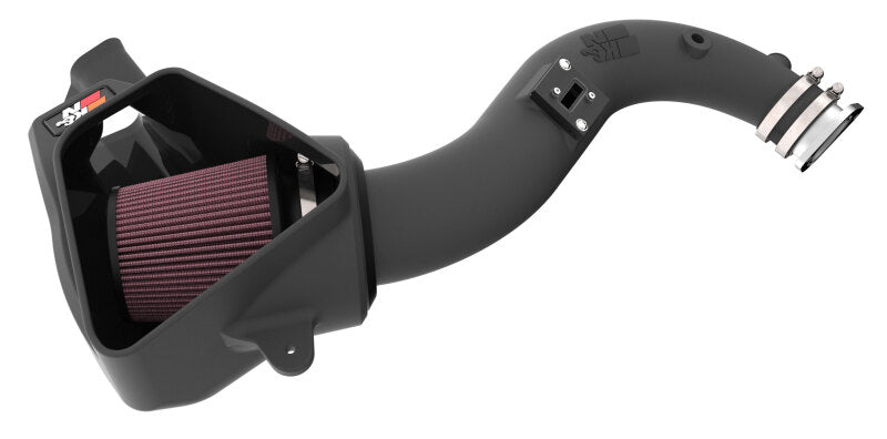 K&N 2024 Ford Mustang Ecoboost L4-2.3L F/L Turbo AirCharger - Cold Air Intake System