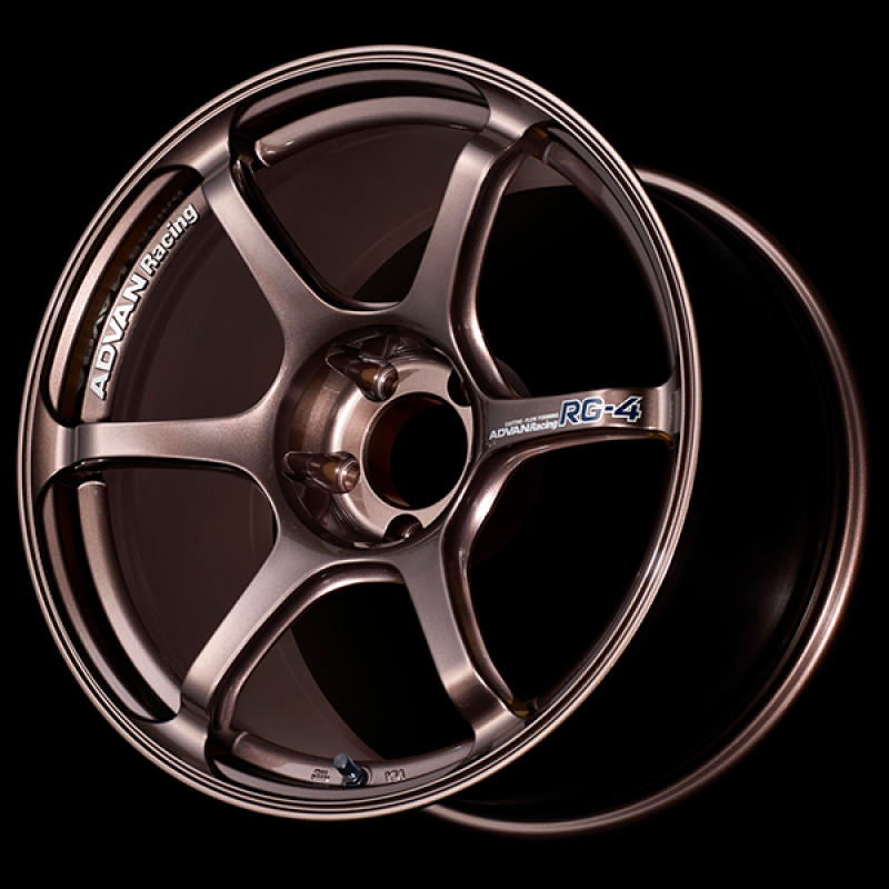 Advan RG-4 17x7.5 / +30 Offset / 4-100 / 63mm Bore / Racing Copper Bronze