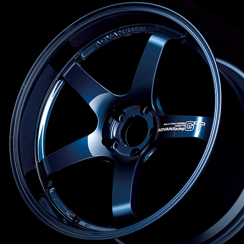Advan GT Premium Version 20x9.0 / +20 ET / 5-120 / 72.5mm Bore / Racing Titanium Blue