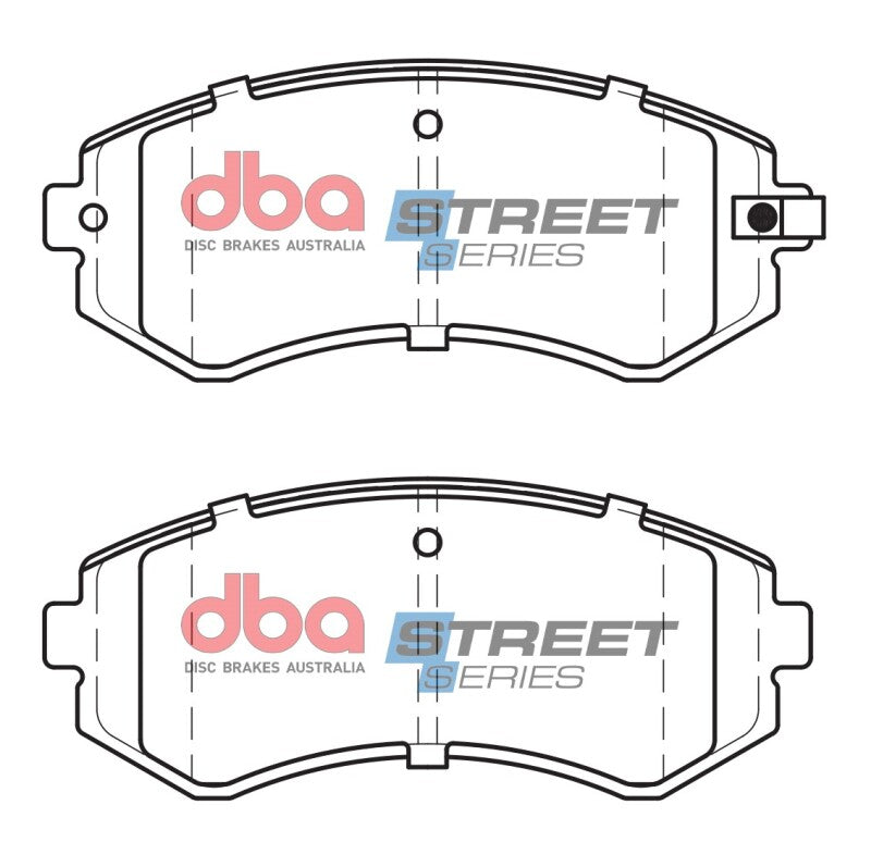 DBA 90-96 Nissan 240SX (Excl ABS) Front Street Series Brake Pads