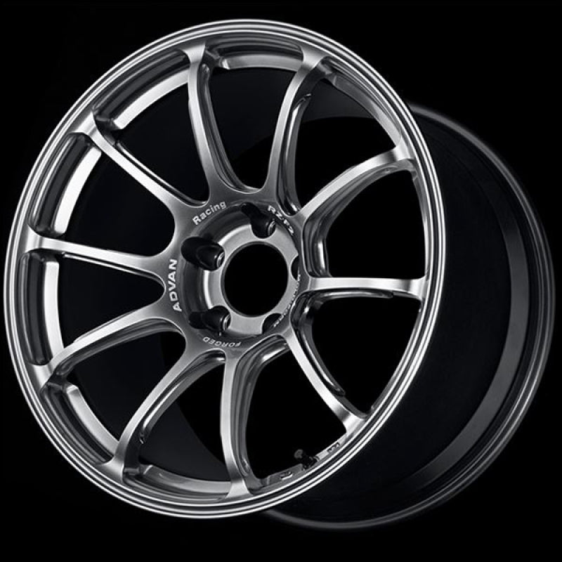 Advan RZ-F2 18x8.5 +38 5x114.3 Hyper Platinum Black