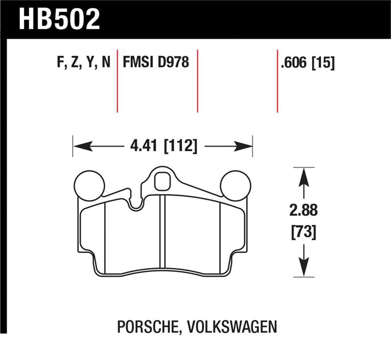 Hawk LTS Street Brake Pads