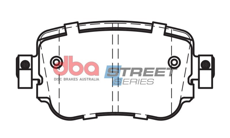 DBA 15-21 Volkswagen Golf S/SE/SEL Rear Street Series Brake Pads