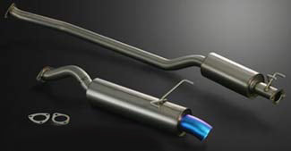 J's Racing Titanium Exhaust FX-PRO 60RS - Honda Civic EK 96-00