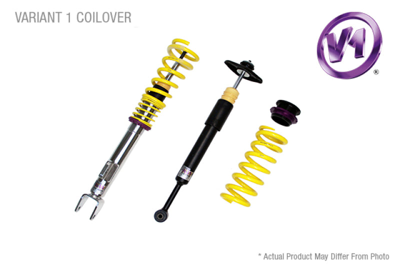 KW Coilover Kit V1 Audi A4 S4 (8K/B8) w/o electronic dampening control Avant Quattro All