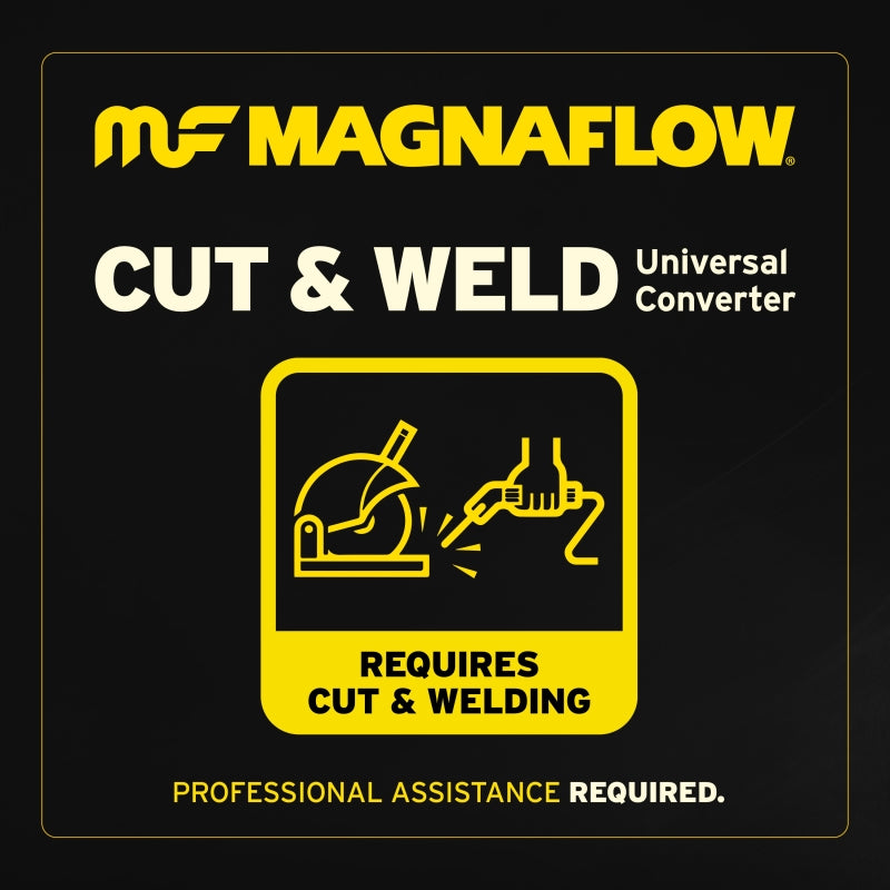 MagnaFlow 2.00 CA 4in. Spun Universal Converter
