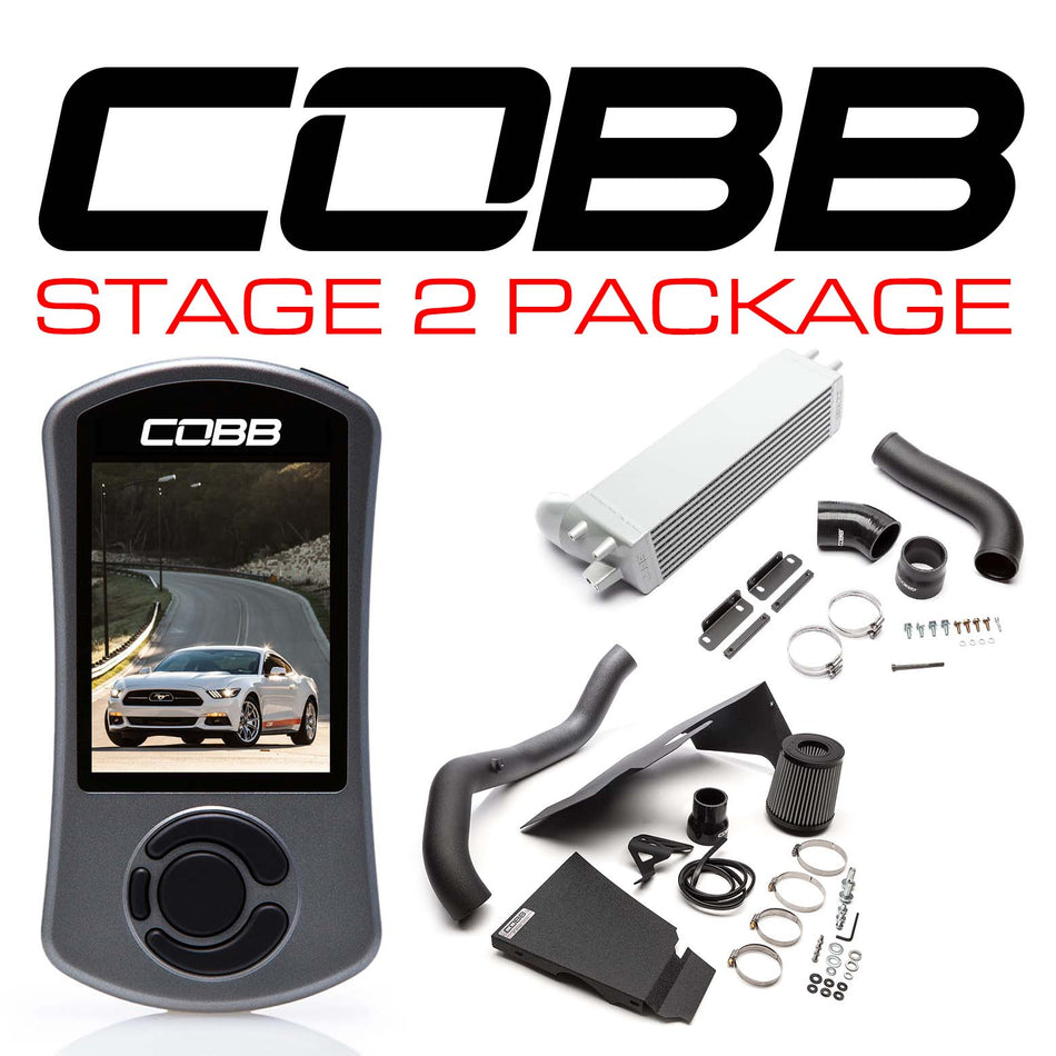 Cobb 15-17 Ford Mustang Ecoboost Stage 2 Power Pack with V3