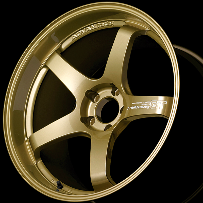 Advan GT for Porsche 18x10.0 / +40 Offset / 5-130 / 71.6mm Bore / Racing Gold Metallic