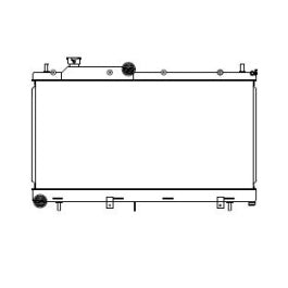 CSF 2008-2015 WRX STi Full-Size 'Competition Race Spec' Radiator