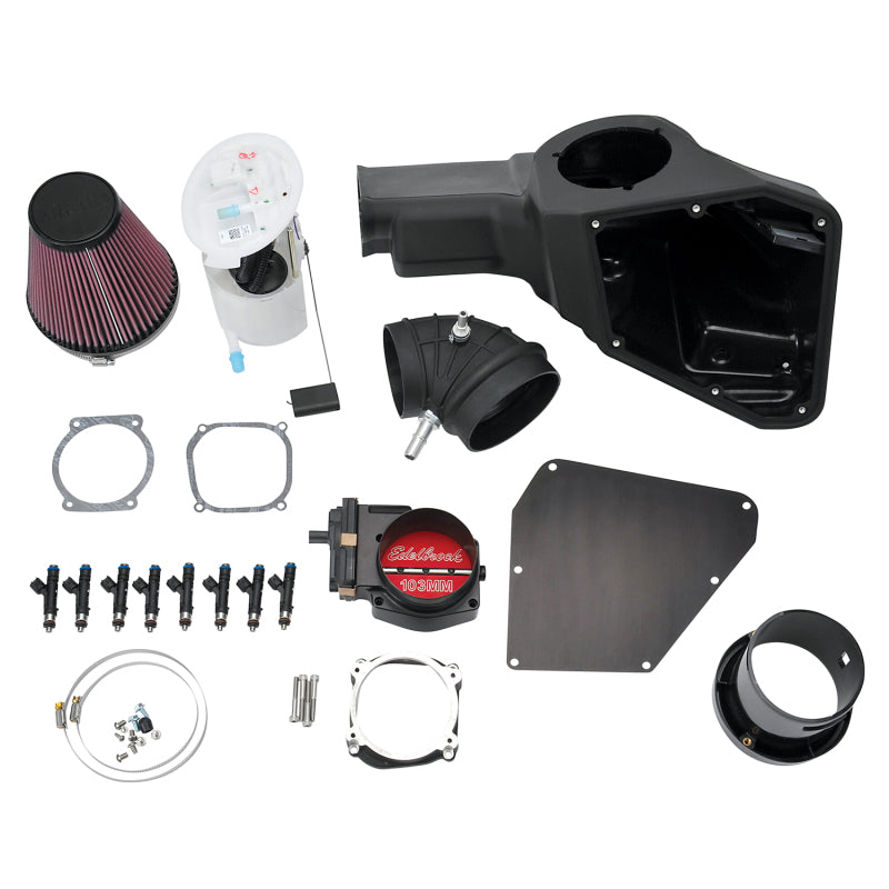 Edelbrock 15-17 Ford Mustang 5.0L 4V Stage 2 Supercharger Upgrade Kit W/ Tune