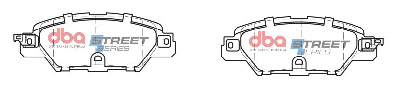 DBA 16-18 Mazda CX-5 Street Series Rear Brake Pads