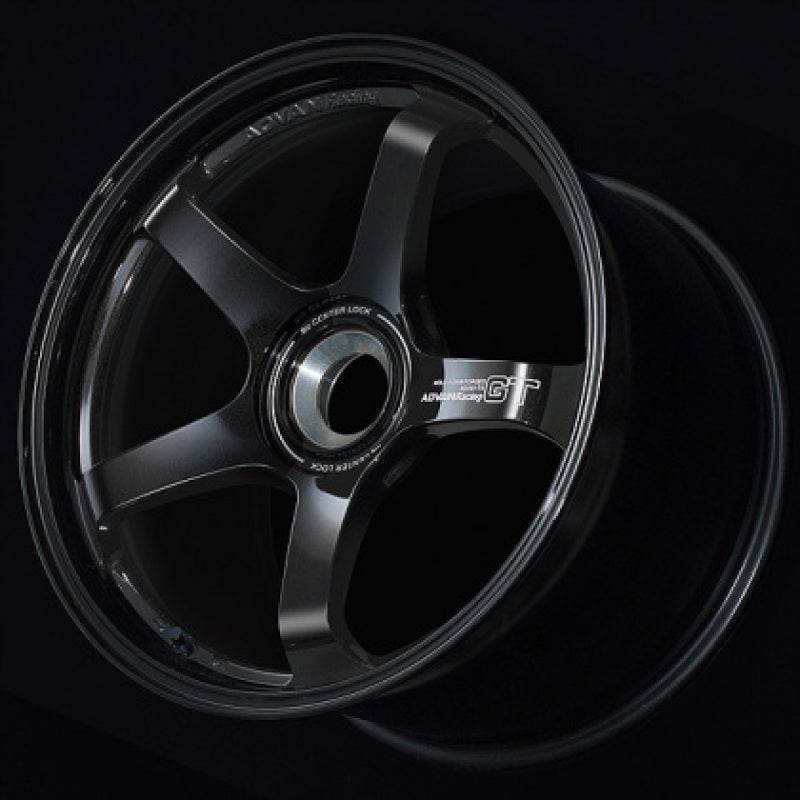 Advan GT for Porsche 18X10.0 +60 5-130 Racing Titanium Black